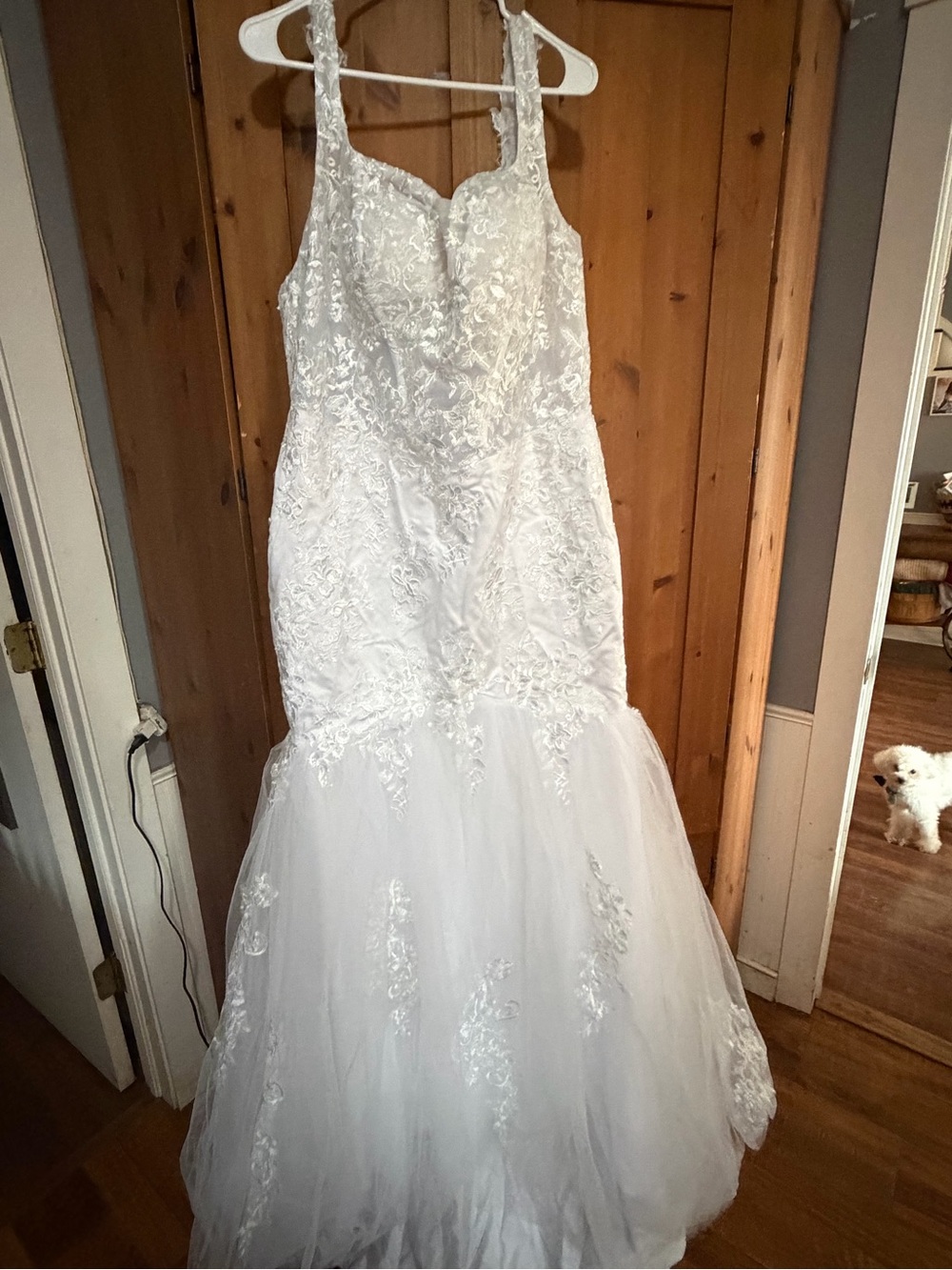 Wedding Dress White Lace Mermaid Gown